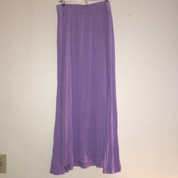 light purple maxi skirt